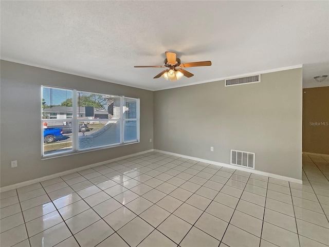 759 Little Wekiva Cir, Altamonte Springs, FL 32714 - spare room featuring light tile patterned flooring, visible vents, and a ceiling fan