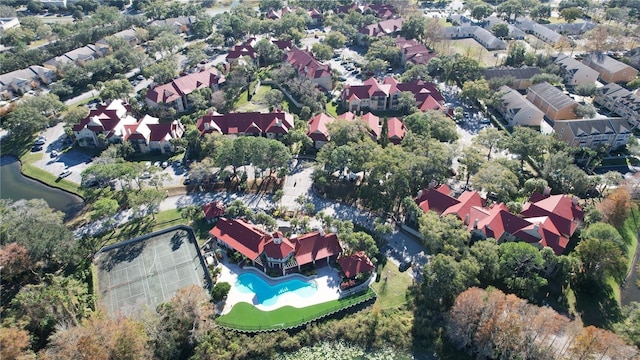 view of birds eye view of property