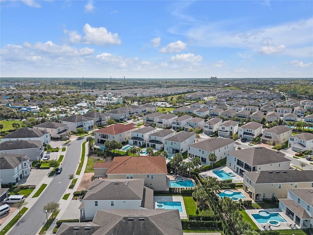 view of aerial view