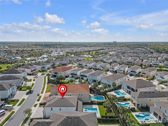 view of birds eye view of property