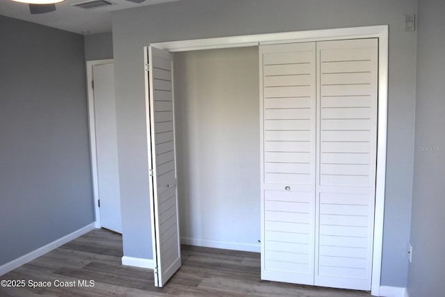 view of closet