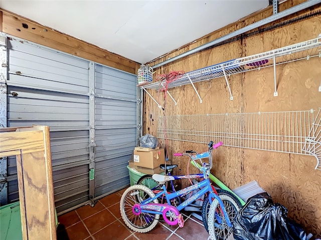 view of storage room