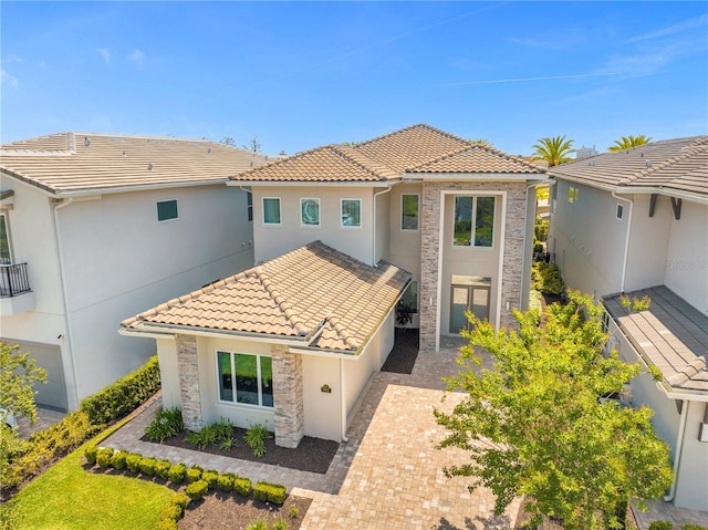 view of mediterranean / spanish-style home