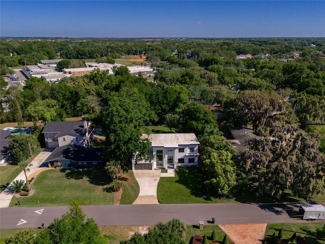 view of aerial view