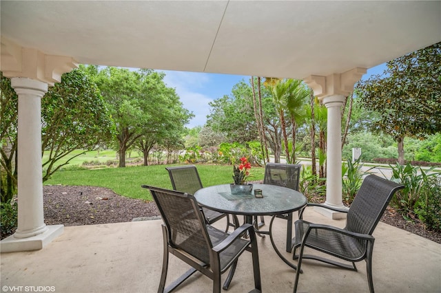 view of patio / terrace