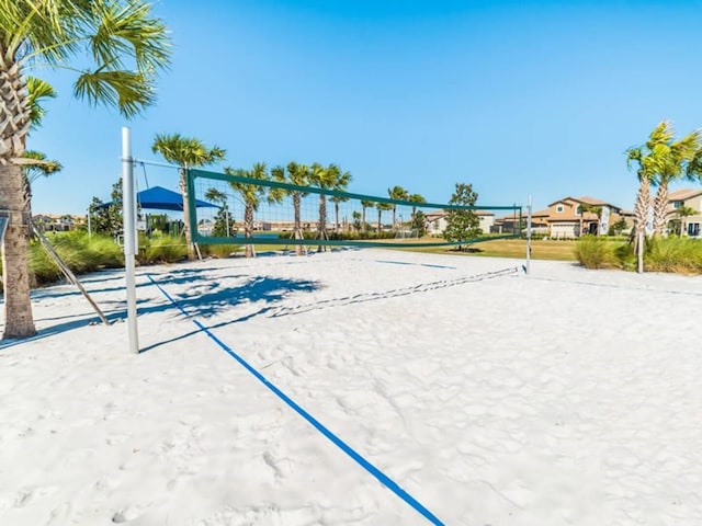 view of nearby features with volleyball court