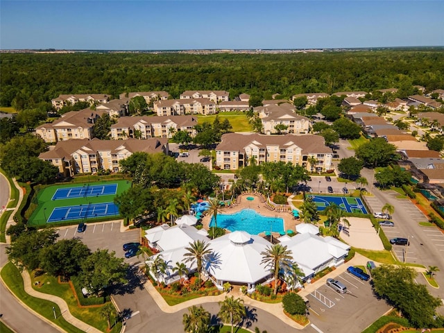 view of birds eye view of property