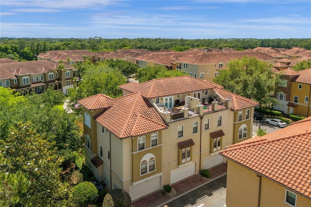 view of drone / aerial view