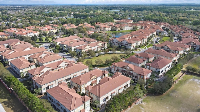 view of aerial view