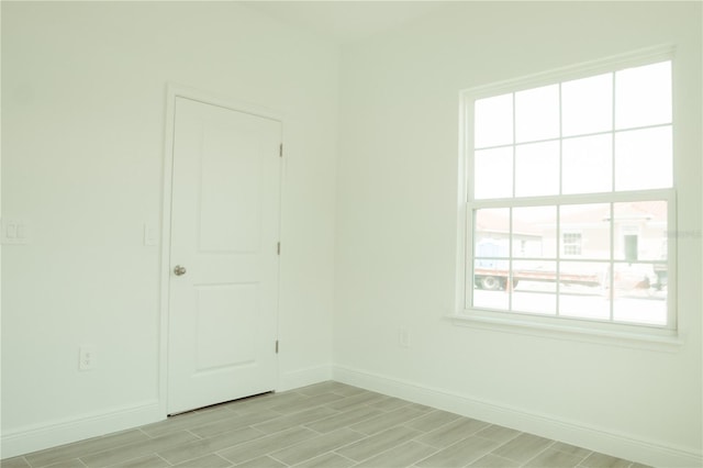 view of empty room