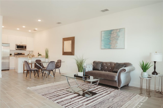 view of living room