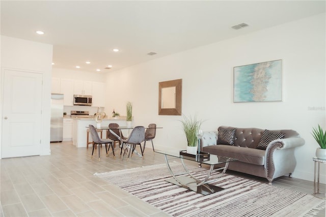 view of living room