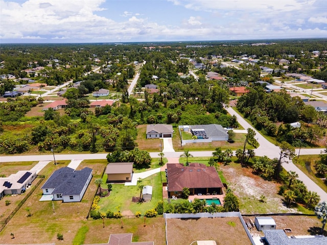 view of aerial view