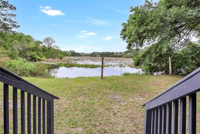 property view of water