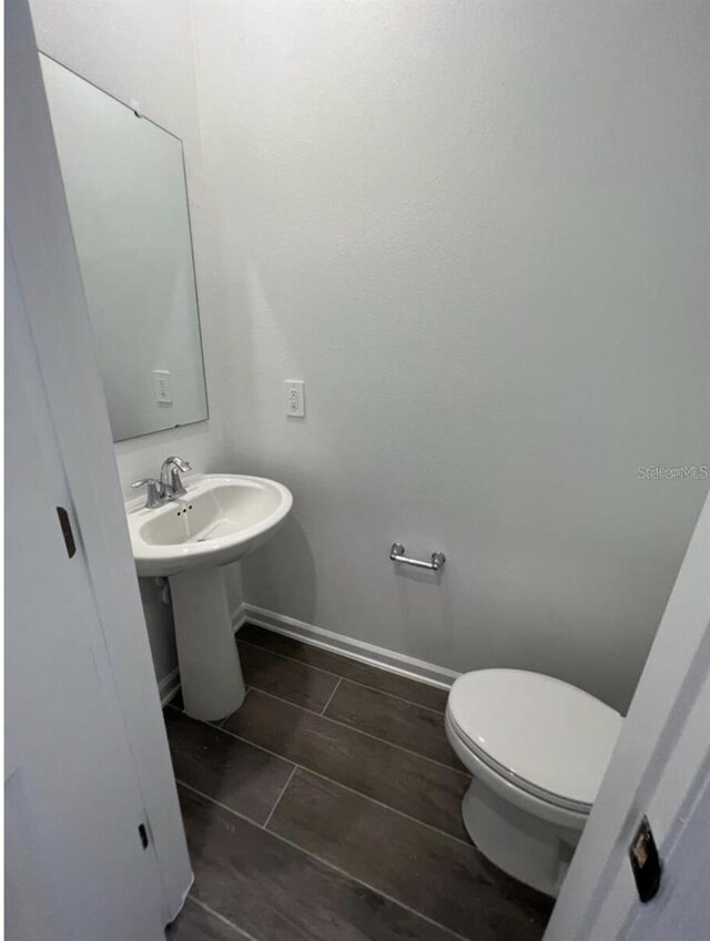 bathroom with toilet