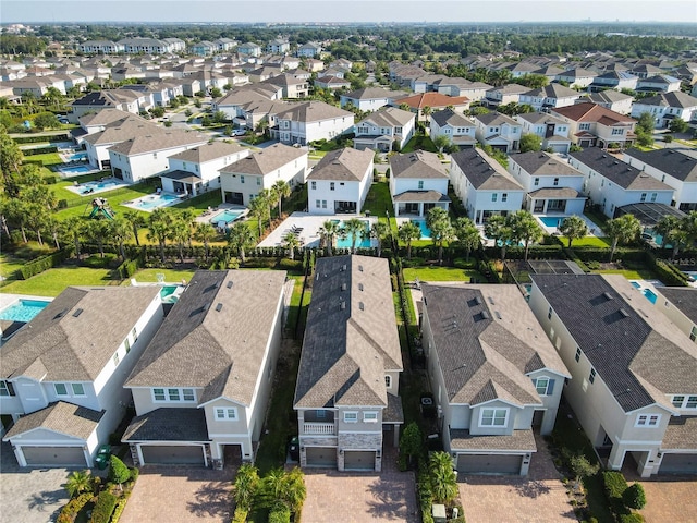 view of birds eye view of property