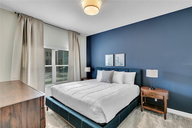 bedroom featuring carpet flooring