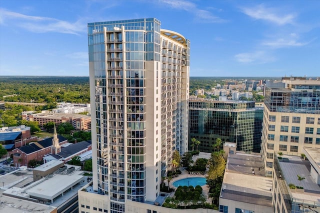 view of property's view of city