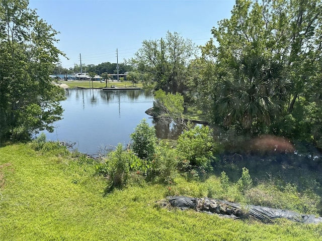 view of water feature