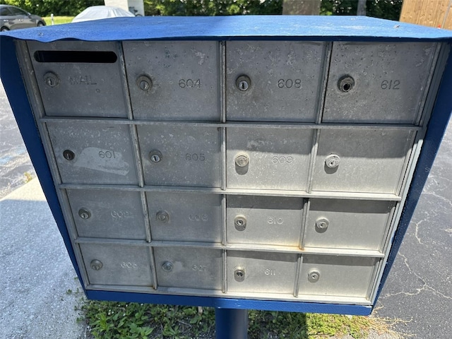 details featuring mail boxes