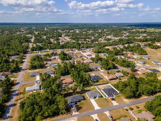 view of drone / aerial view