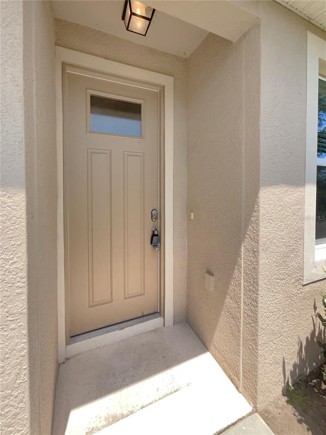 view of property entrance