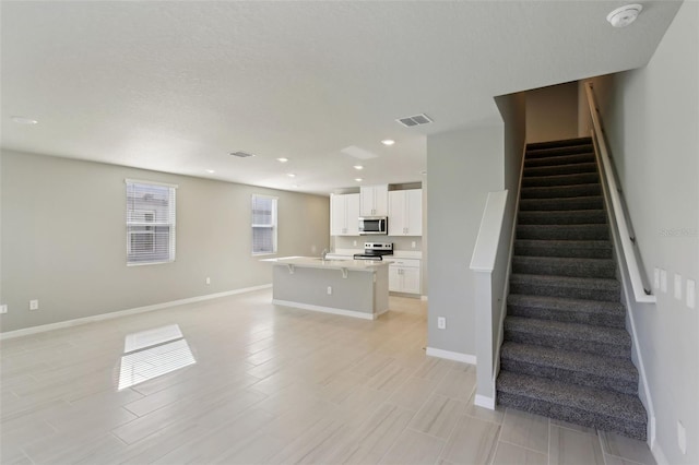 interior space with sink