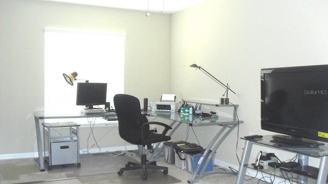 view of office space