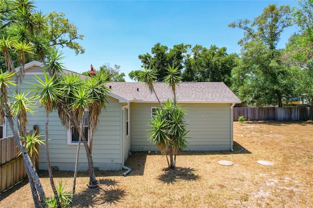 view of rear view of house