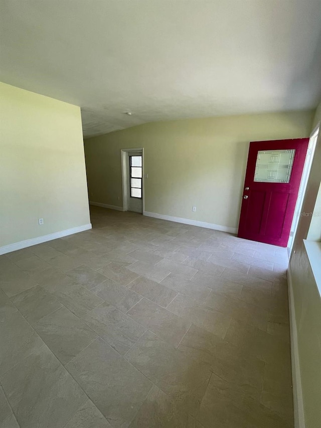 view of tiled empty room