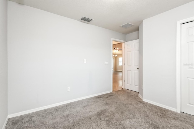 unfurnished bedroom featuring carpet