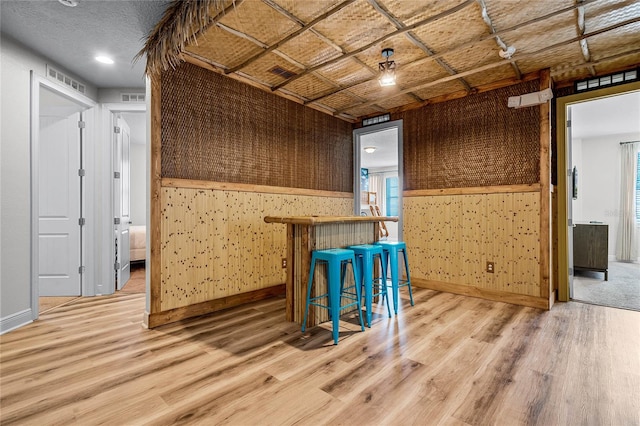 interior space featuring hardwood / wood-style floors