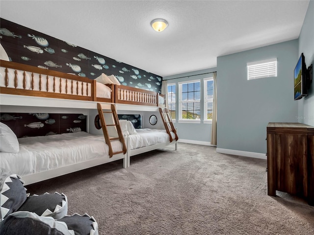 bedroom featuring carpet floors