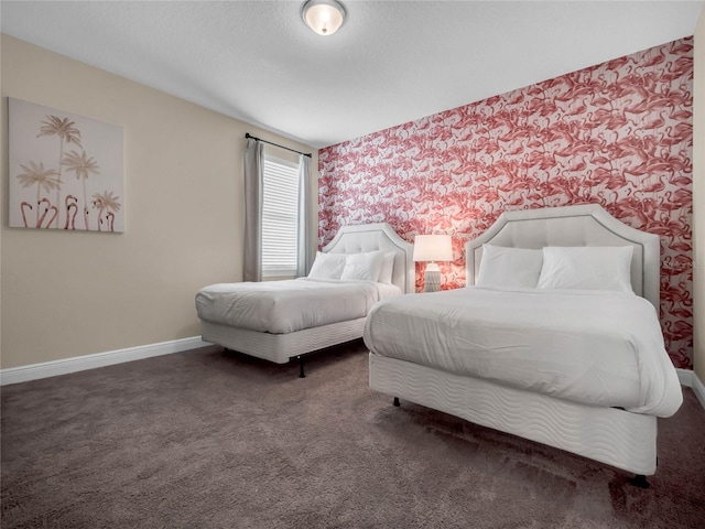 bedroom with carpet flooring