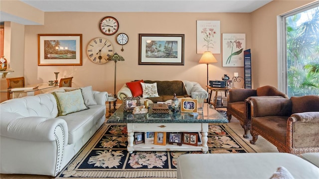 view of living room