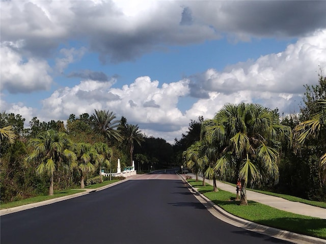 view of road