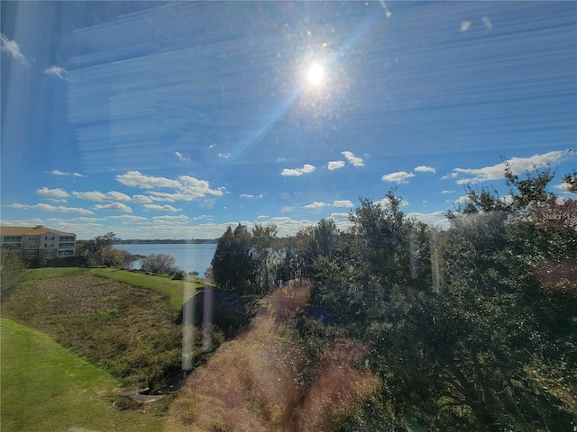 view of water feature