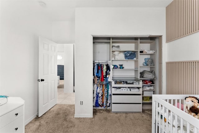 view of closet