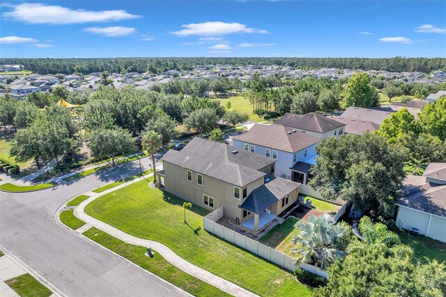 bird's eye view featuring a residential view