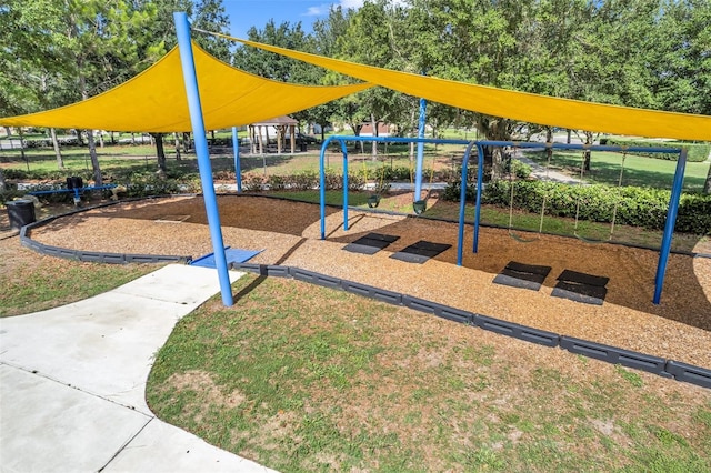 view of community playground