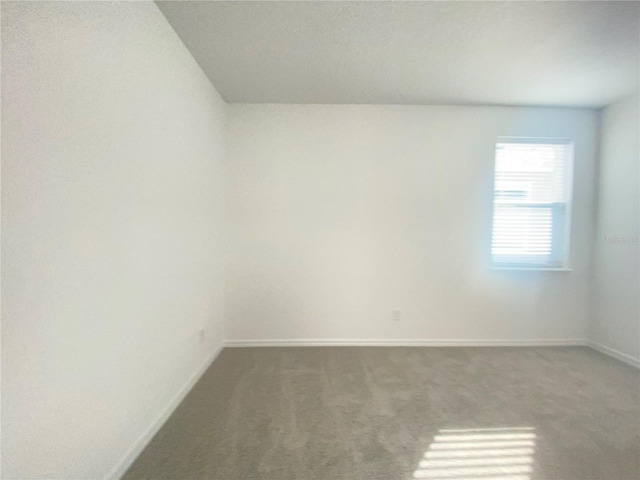 empty room with carpet flooring