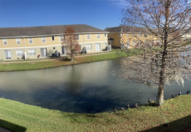 view of water feature