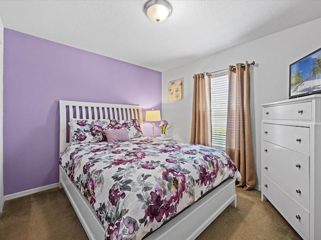 bedroom featuring carpet floors