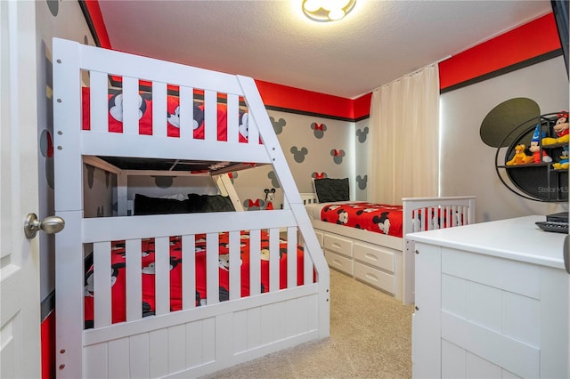 bedroom with carpet floors