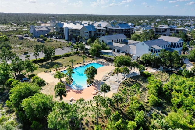 view of birds eye view of property