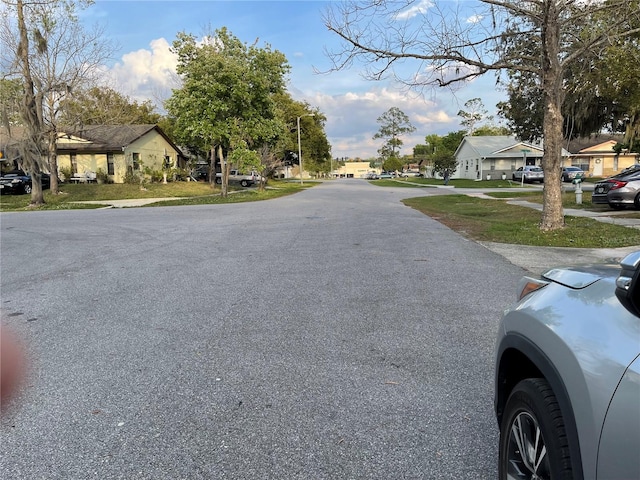 view of road