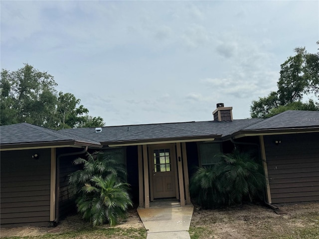 view of ranch-style house