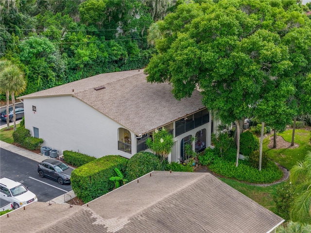 view of birds eye view of property