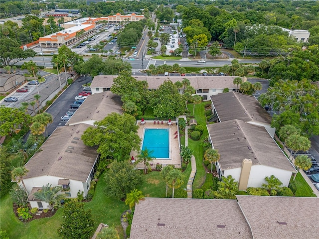 view of birds eye view of property