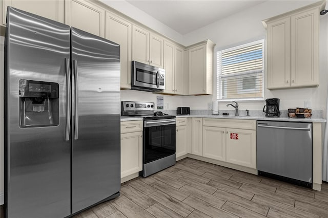 kitchen featuring sink and stainless steel appliances